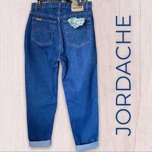VTG Jordache -10- Dark/Med Wash Straight Leg Jean
